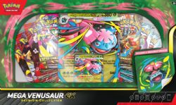 CARTES DE POKÉMON - POKEMON MEGA VENUSAUR EX PREMIUM COLLECTION